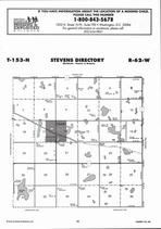 Stevens Township, Crary, Braton Lake, Directory Map, Ramsey County 2007